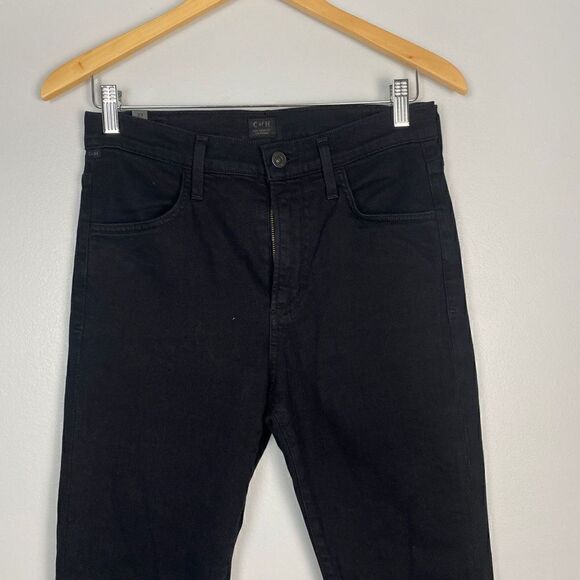 Citizens of Humanity Drew Crop Flare Frayed Raw Hem Jean - Picture 14 of 15